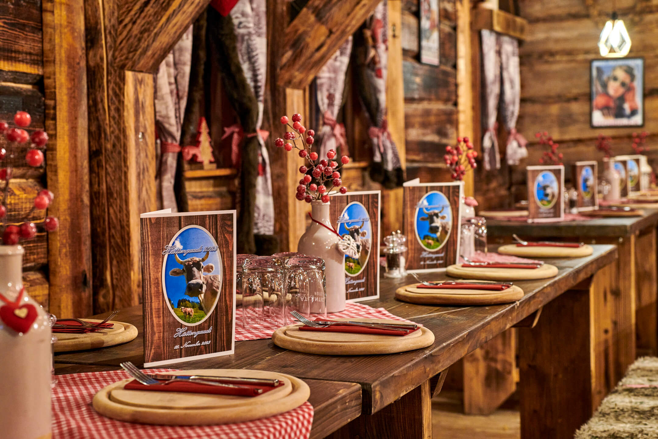 Feast & celebrate in an alpine atmosphere