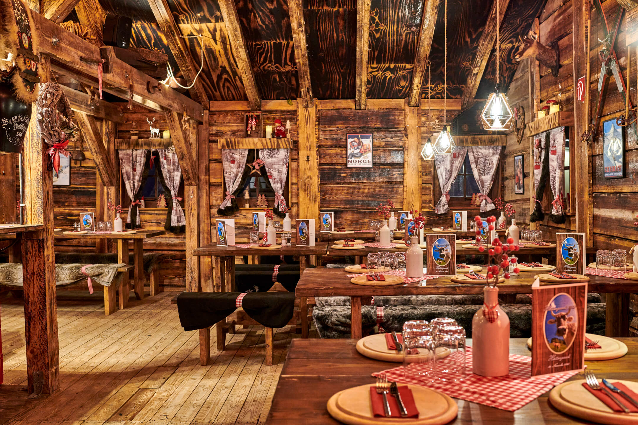 Herzlicher Landhausstil in der Almhütte Bremen