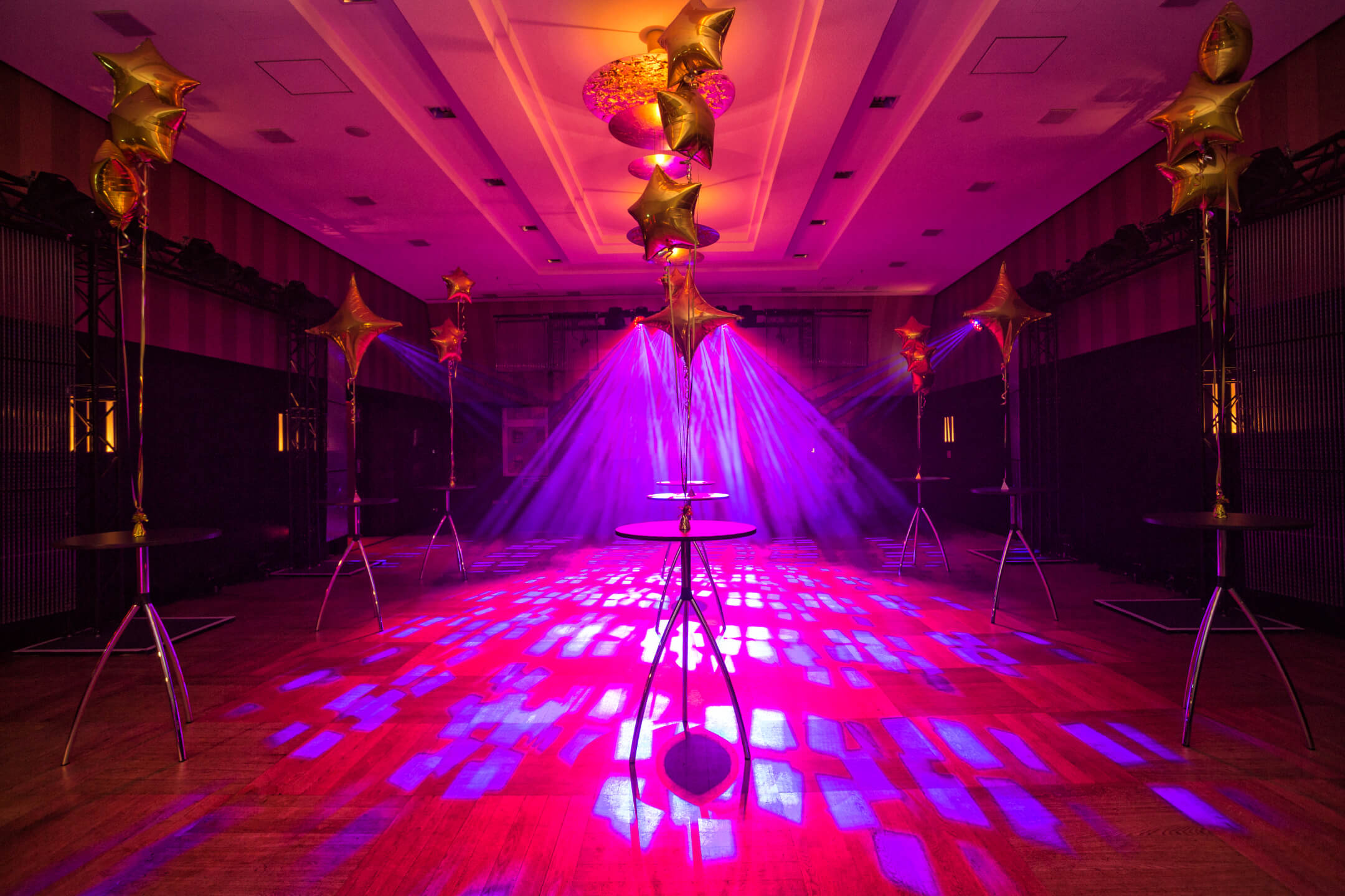 dance floor in the Goldener Saal