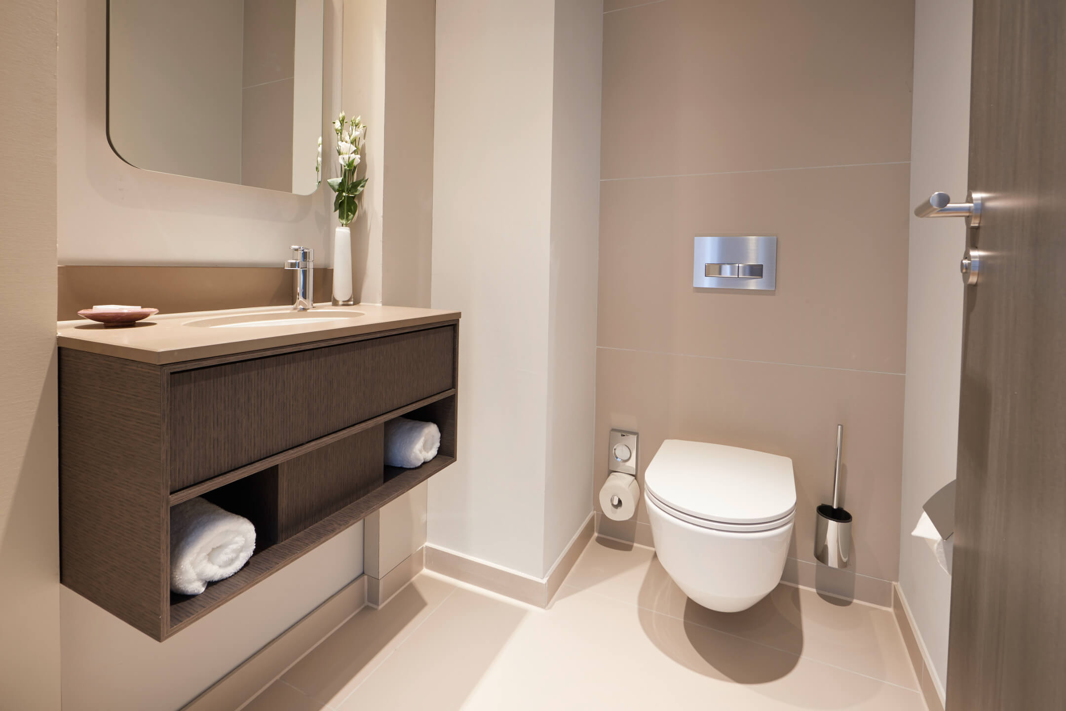 Balkon Suite Badezimmer Atlantic Grand Hotel Bremen 