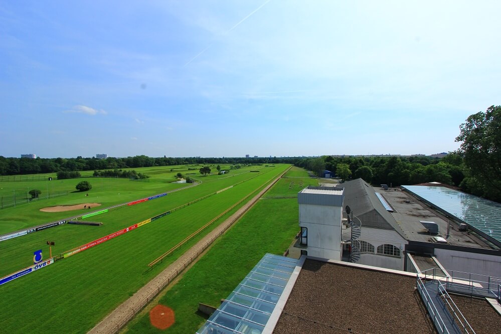 View over the racetrack