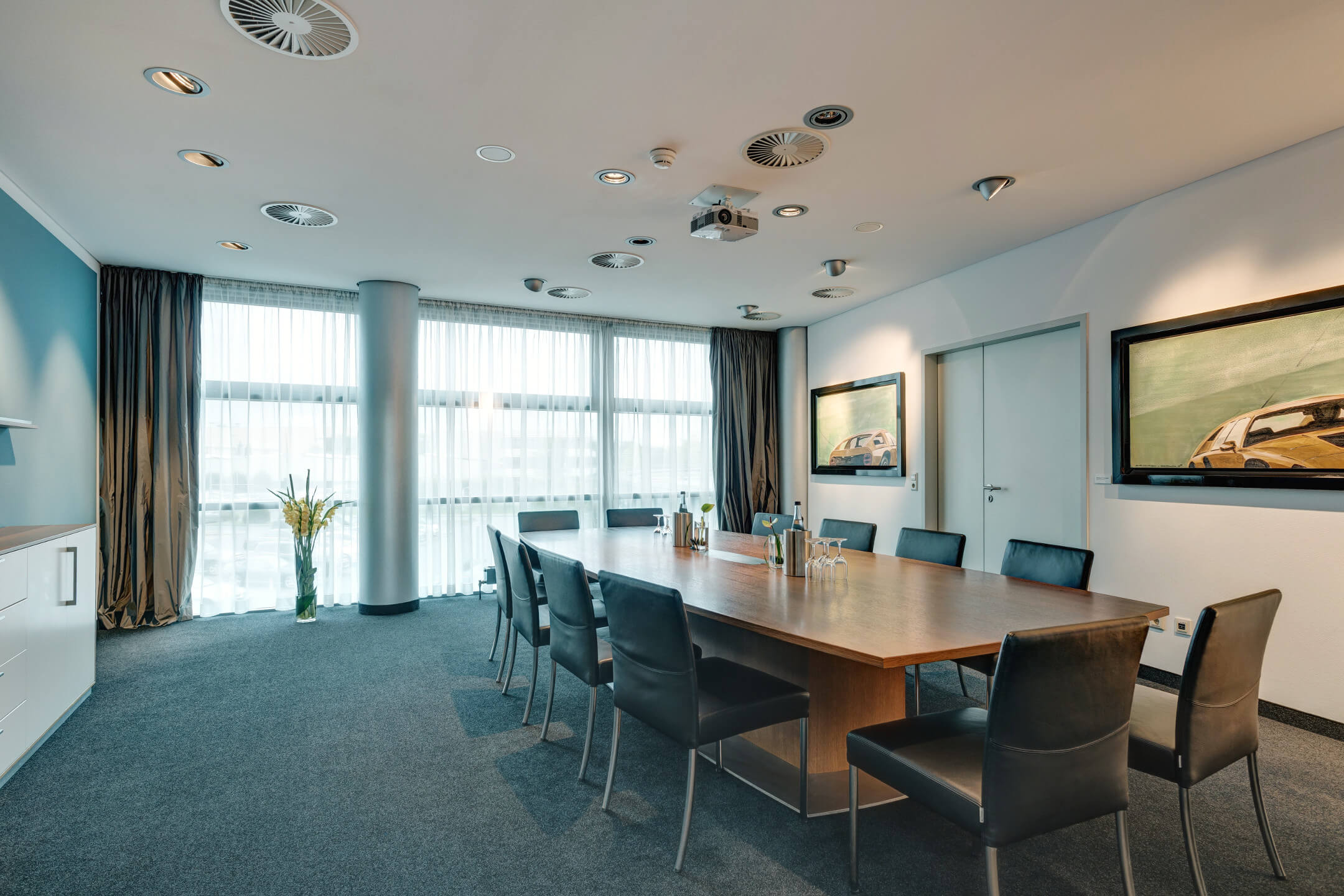 conference room on the first floor