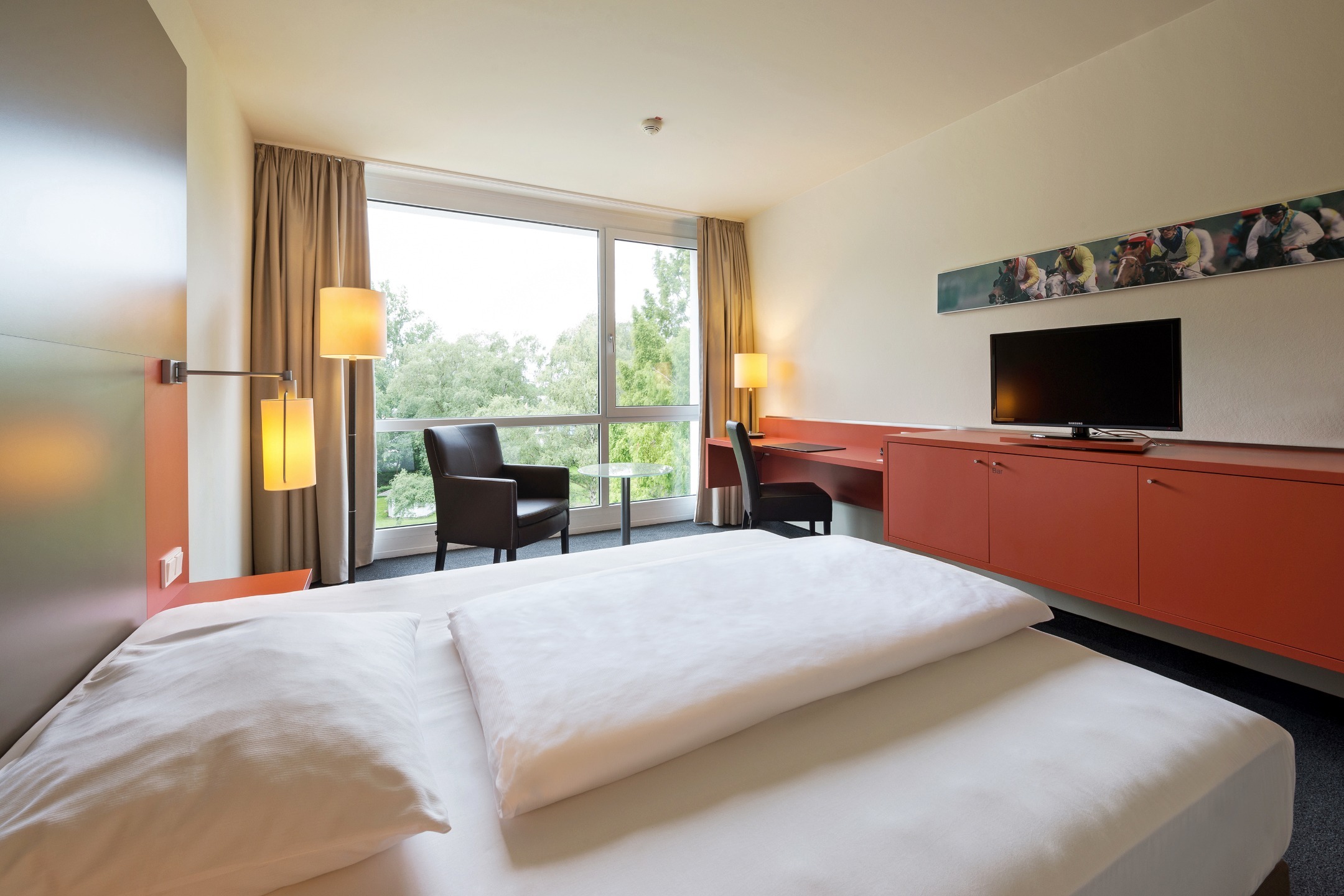 Economy Einzelzimmer im ATLANTIC Hotel in Bremen
