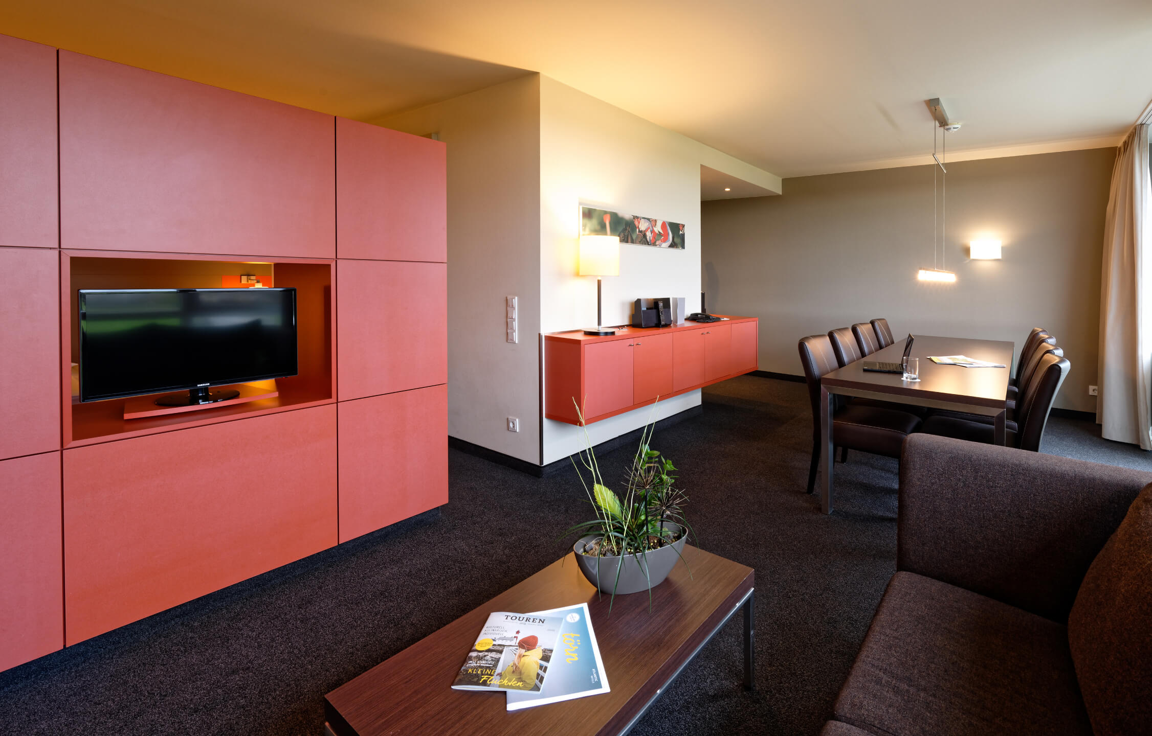 Studio living area | ATLANTIC Hotel Galopprennbahn Bremen