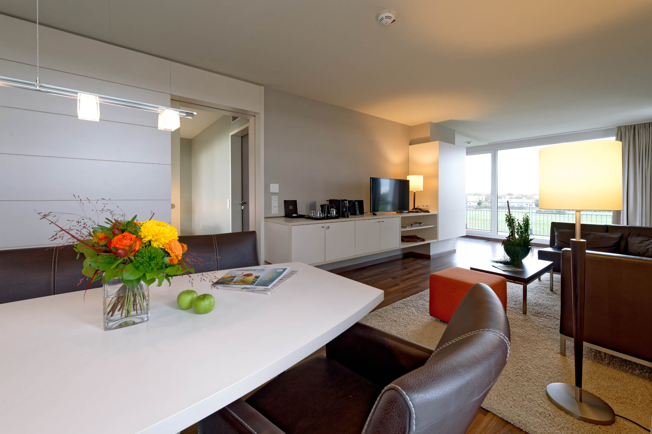 Suite with a big living area