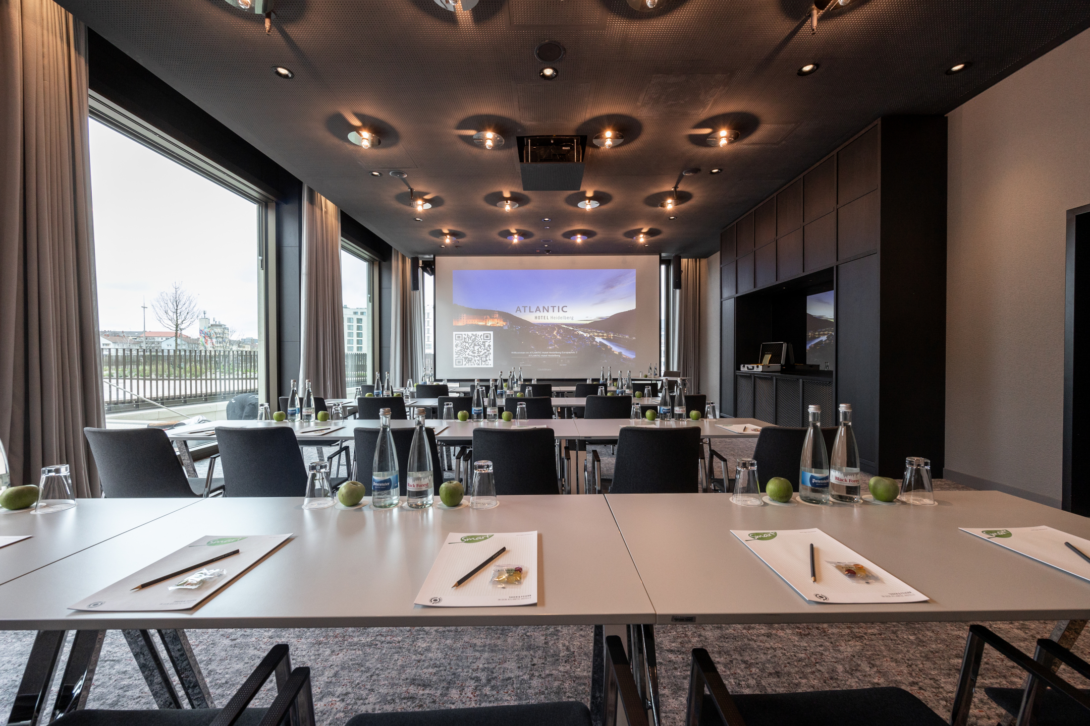 The Europaplatz meeting room at the ATLANTIC Hotel Heidelberg
