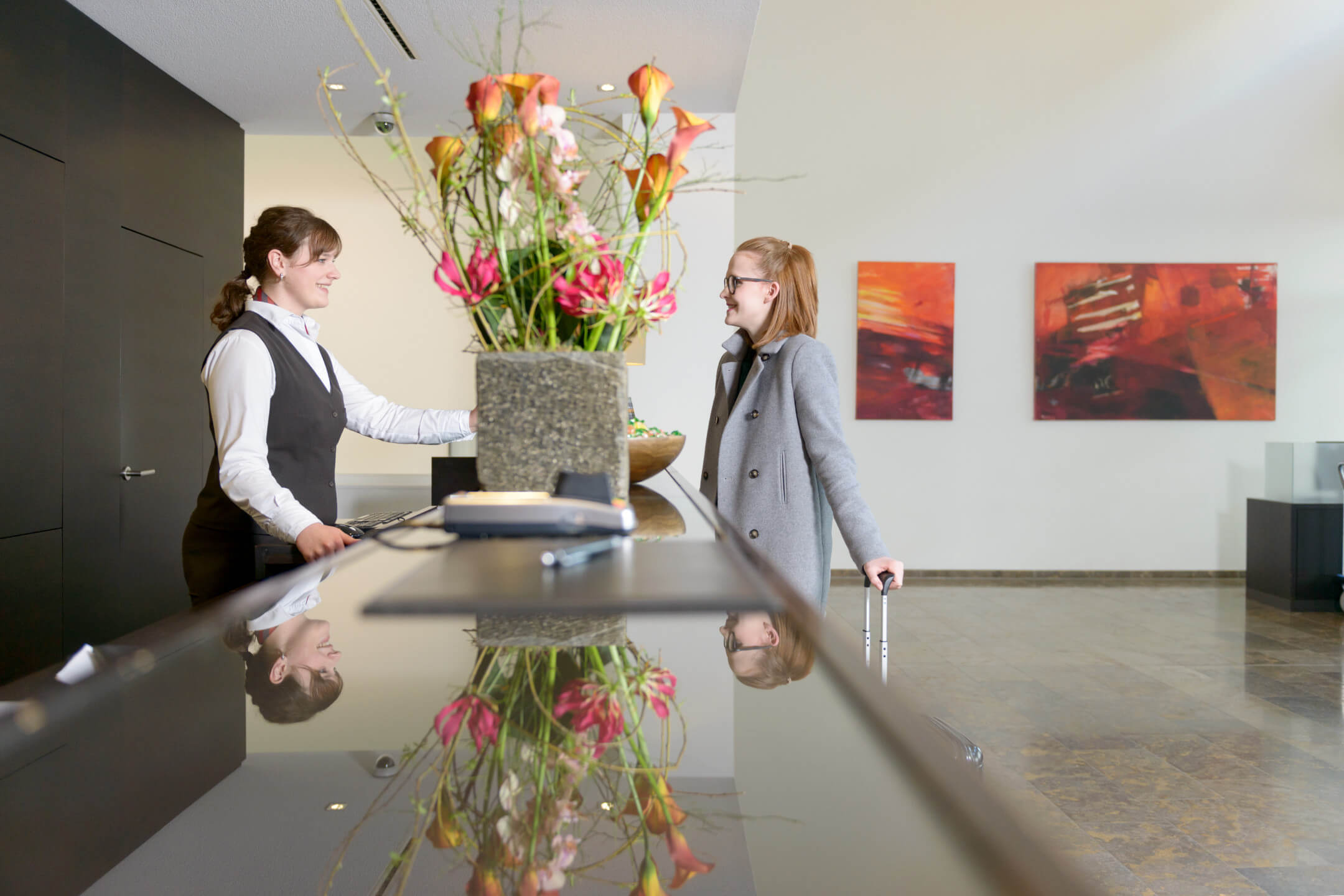 ATLANTIC Hotel Lübeck Foyer Empfang