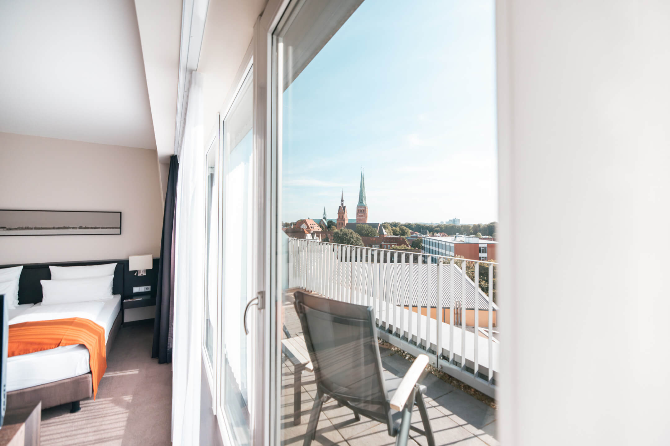 ATLANTIC Hotel Lübeck Studio Ausblick