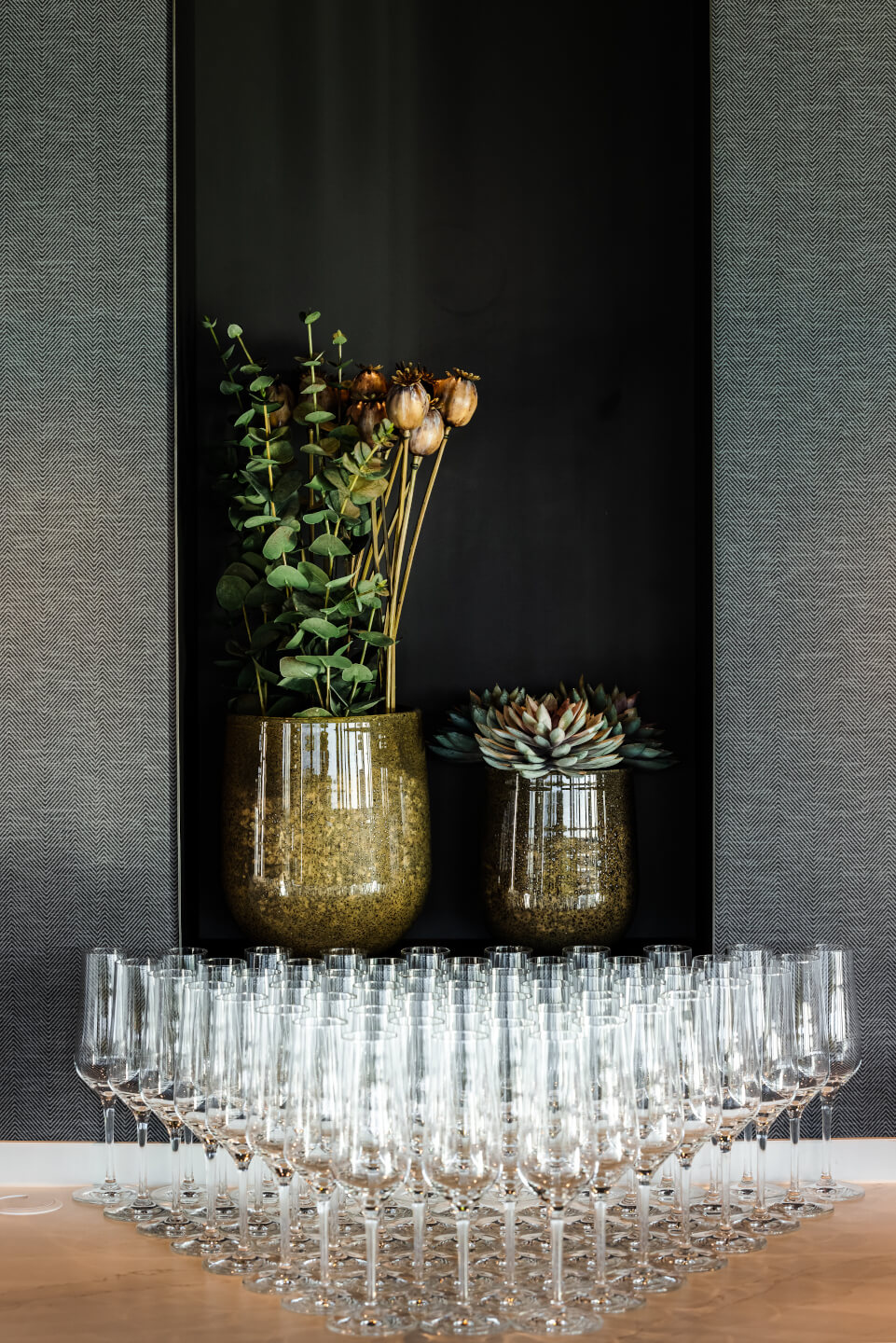 Sekt im Engelsaal