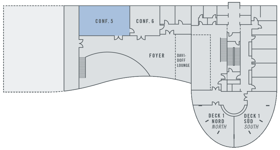 Ground plan event room conference room 5