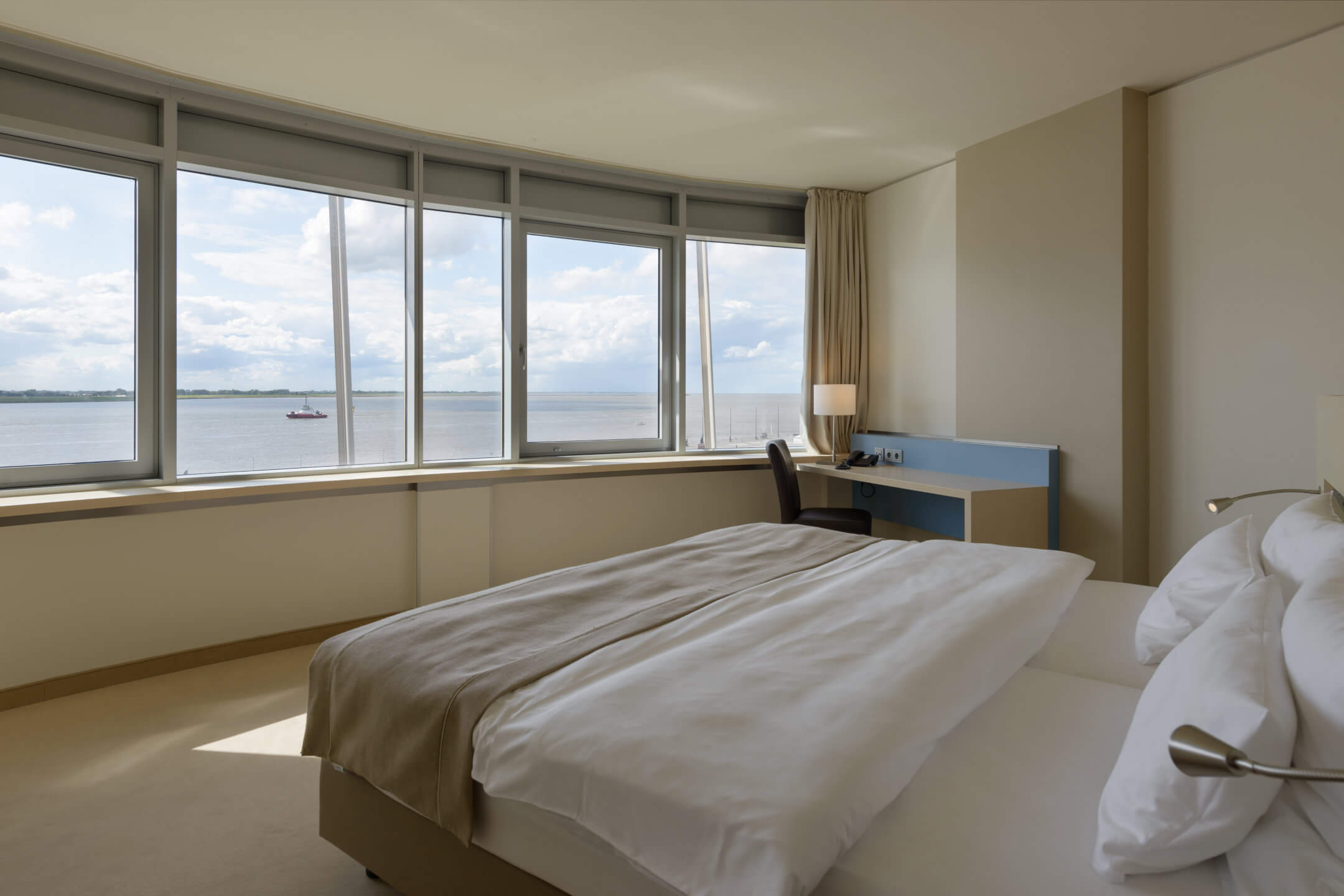 Studio sleeping area | ATLANTIC Hotel Sail City
