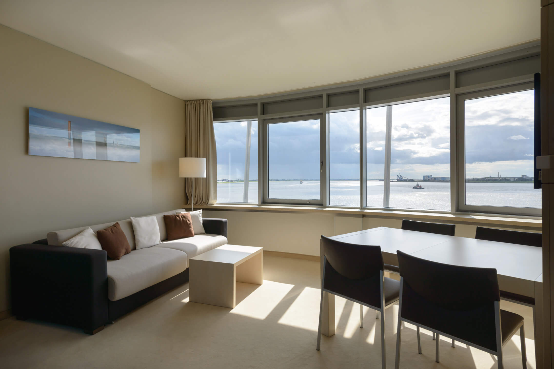 Studio Living area | ATLANTIC Hotel Sail City