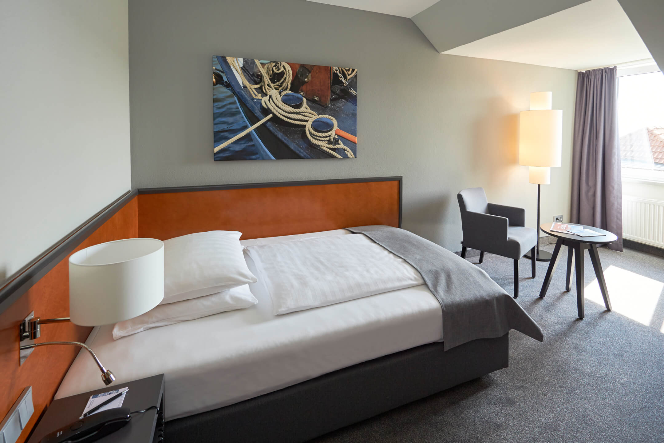 Standard Single Room Atlantic Hotel Vegesack Bremen