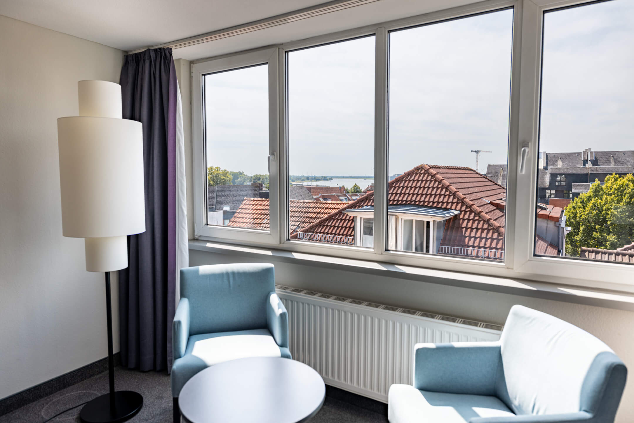 ATLANTIC Hotel Vegesack Premium Doppelzimmer Ausblick