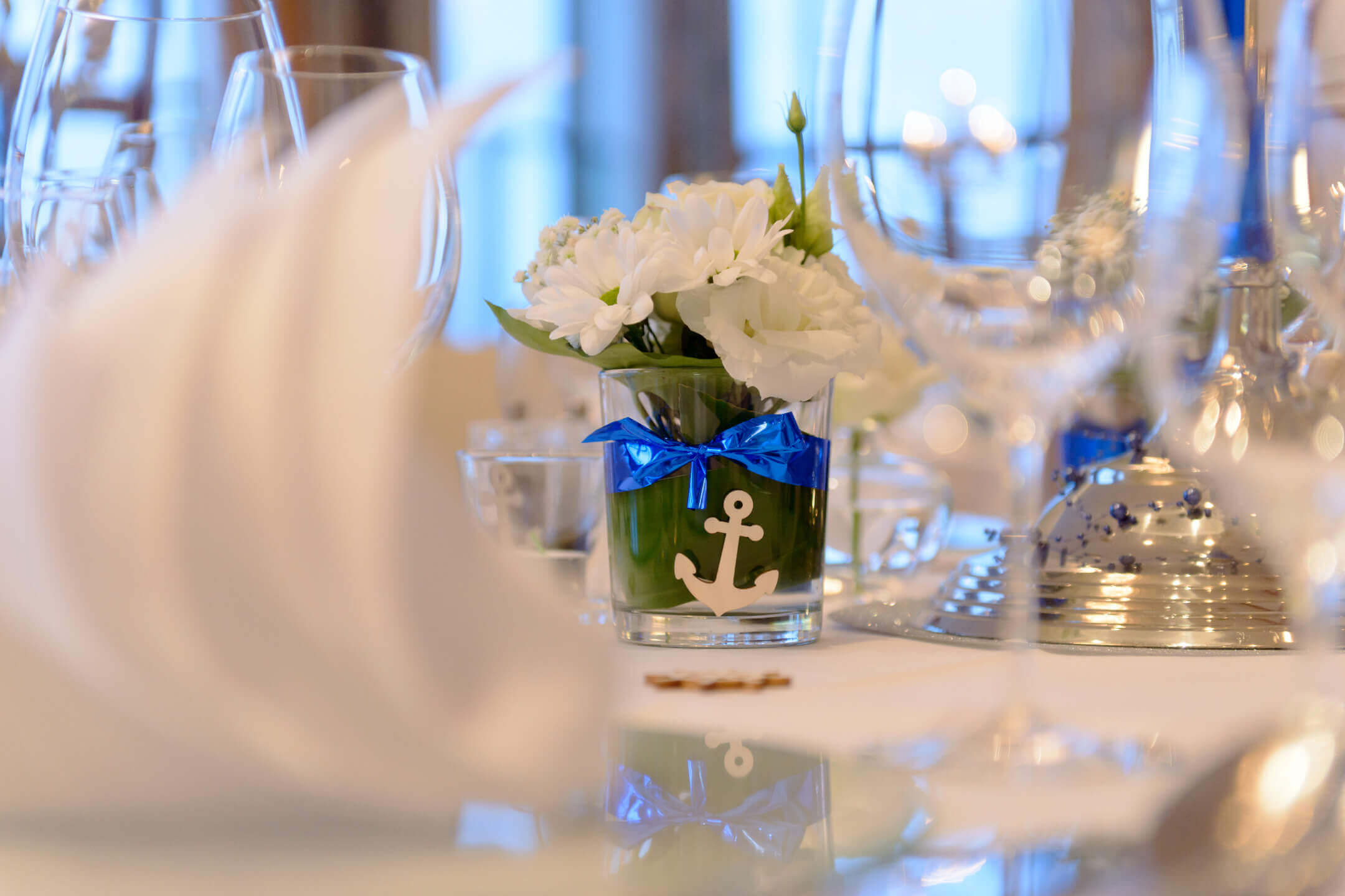 Banquet hall for celebrations | ATLANTIC Hotel Wilhelmshaven