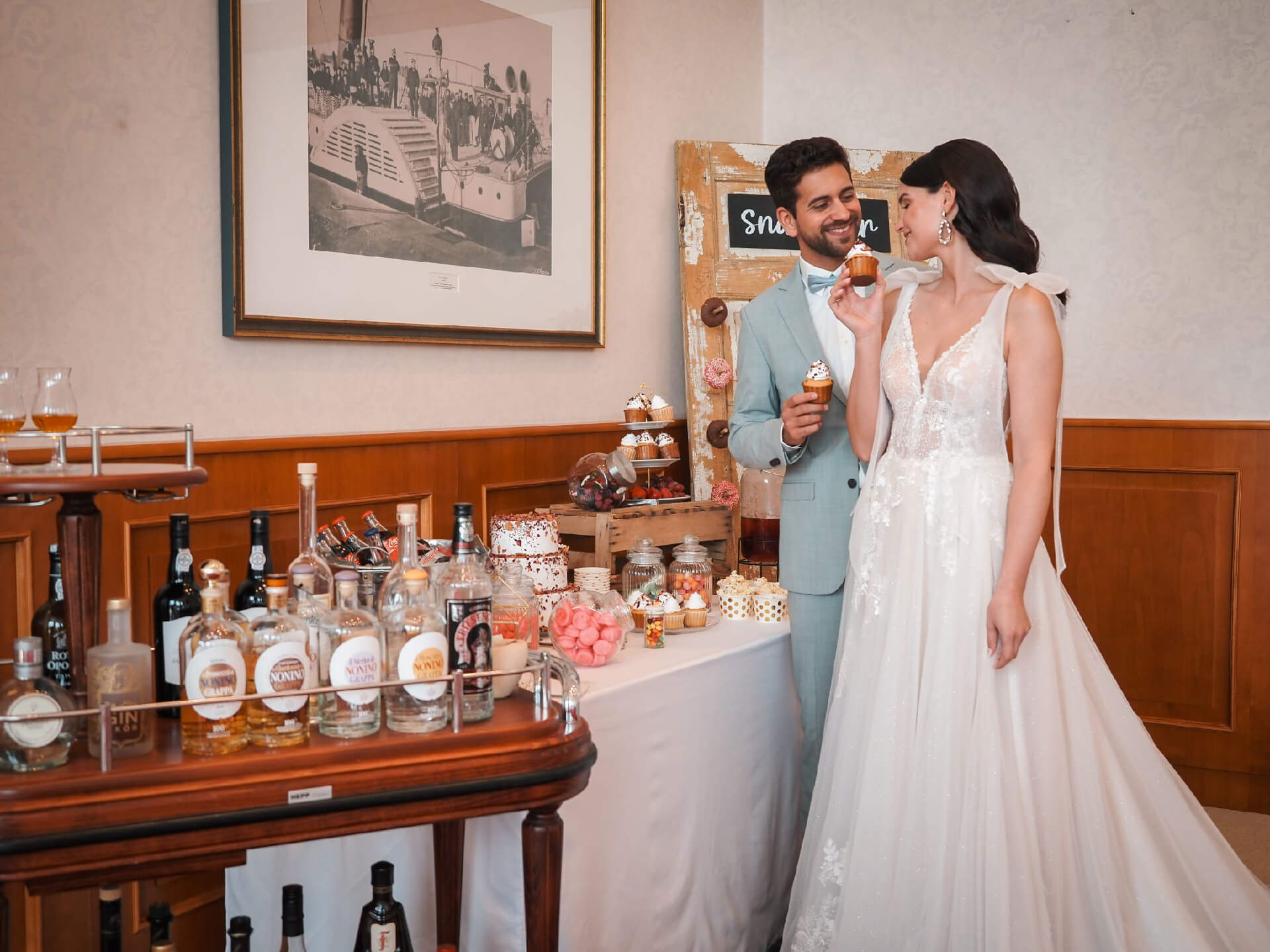 ATLANTIC Hotel Wilhelmshaven Wedding Candybar