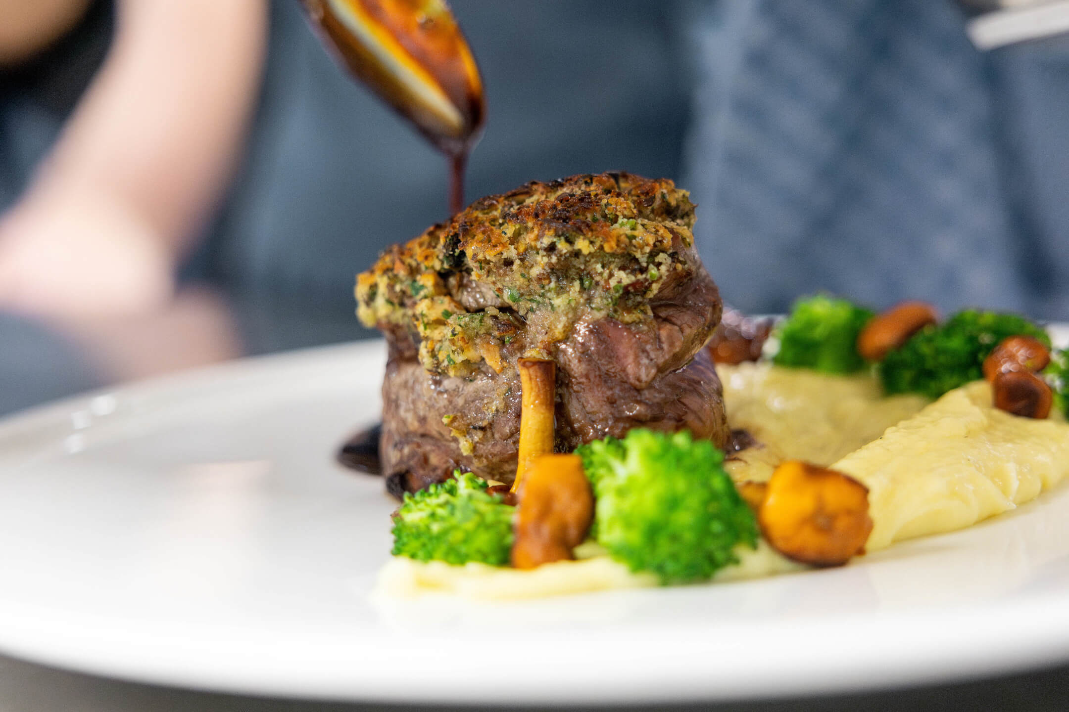 Dining at the ATLANTIC Hotel Landgut Horn Bremen
