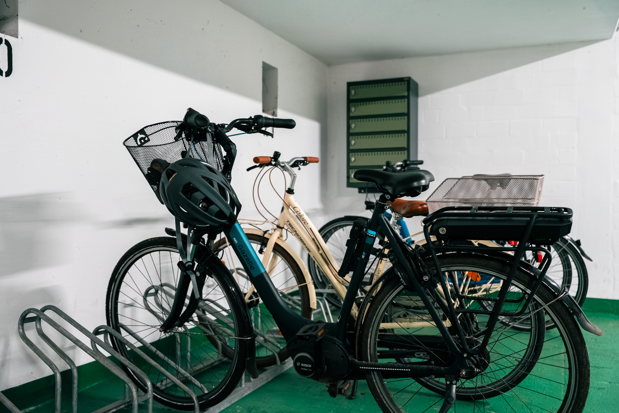 ATLANTIC Hotel Landgut Horn Abstellbereich in der hoteleigenen Tiefgarage