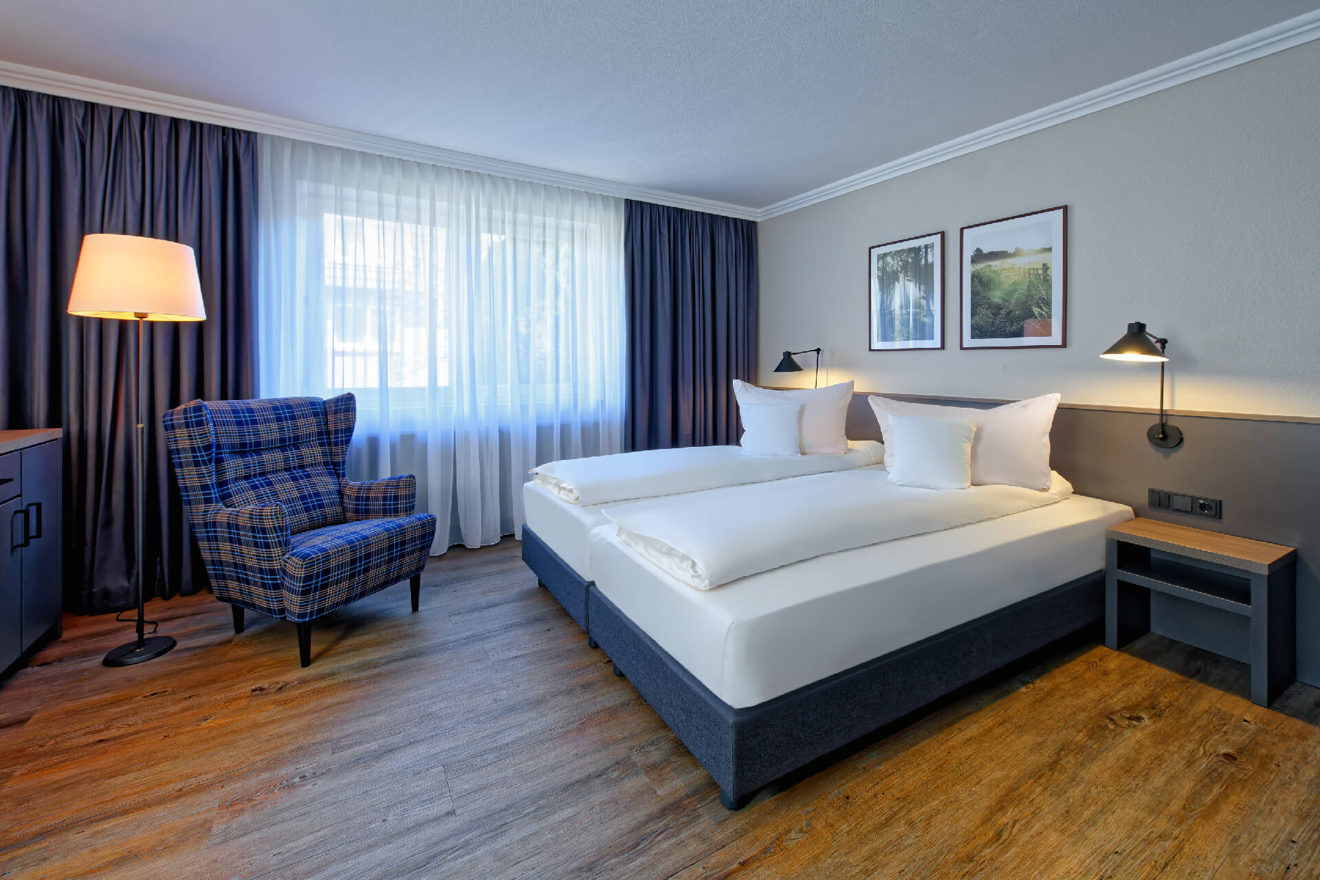 Comfort double room at ATLANTIC Hotel Landgut Hor