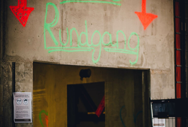 Der Start des „herbstlichen Rundgang auf atlantisch“.