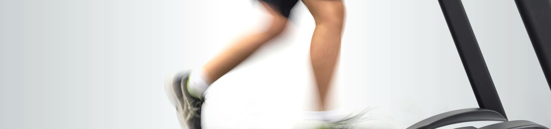 Atlantic Hotels Newsletter Hero Person runs on a treadmill in the fitness room.