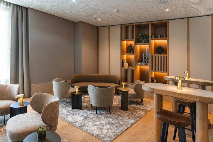 Smokers Lounge im ATLANTIC Hotel Frankfurt