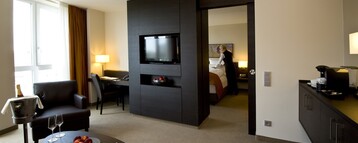 Interior view of a Suite in the ATLANTIC Grand Hotel in Bremen