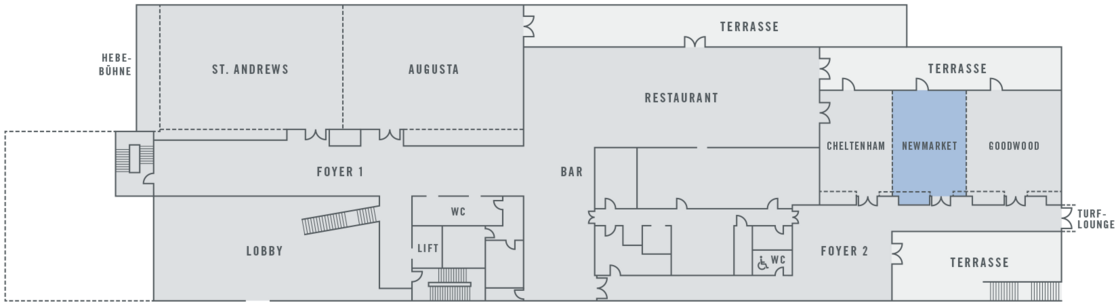 ATLANTIC Hotel Galopprennbahn Bremen floor plan Newsmarket ATLANTIC Hotel Galopprennbahn Bremen Floor plan Newsmarket