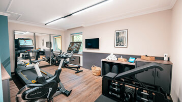 Fitnessraum vom ATLANTIC Hotel Landgut Horn