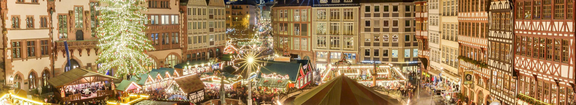 Christmas Market at the Römer in Frankfurt
