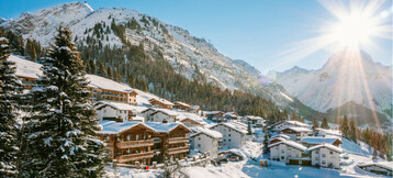 Panoramic view of Lech – The Alpine Retreat