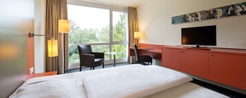 Economy Einzelzimmer im ATLANTIC Hotel in Bremen
