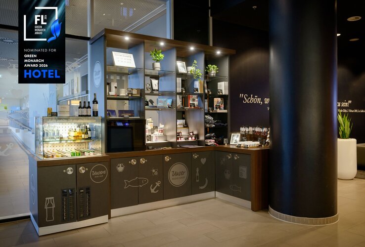 Regionaler Shop im ATLANTIC Hotel Sail City