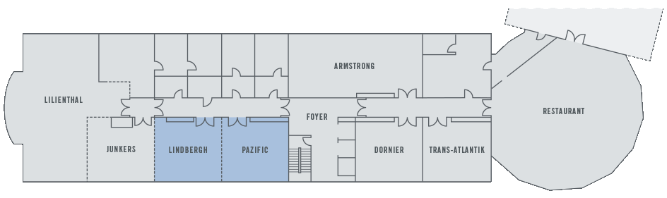 Grundriss Veranstaltungsebene