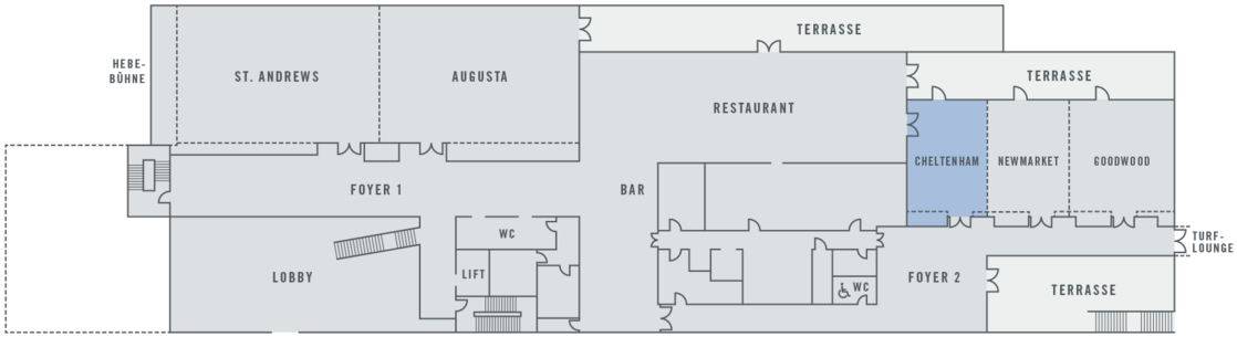 ATLANTIC Hotel Galopprennbahn Bremen floor plan Cheltenham ATLANTIC Hotel Galopprennbahn Bremen Floor plan Cheltenham