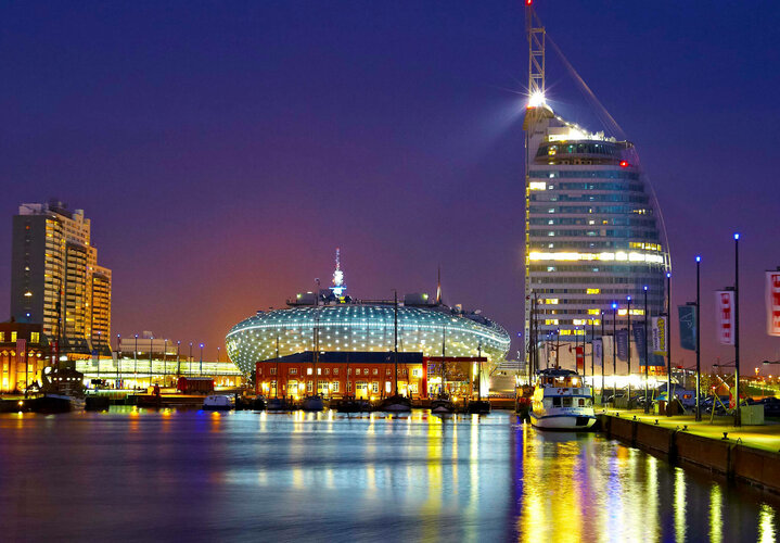 Klimahaus® Bremerhaven 8° Ost Aussenansicht – © Laurence Delderfield