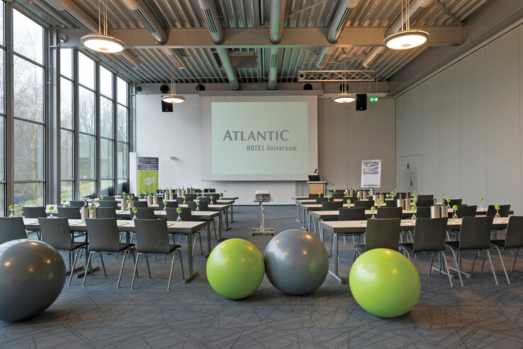 Our conference room 1A with space for up to 200 people - for your conference or party