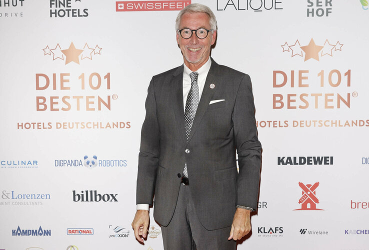 Kay Plesse auf der Presseveranstaltung die 101 besten Hotels Deutschlands