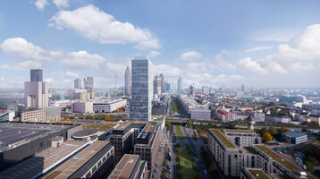 ATLANTIC Hotel Frankfurt Skyline View