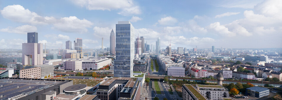 ATLANTIC Hotel Frankfurt Skyline View