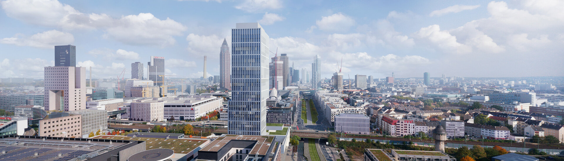 ATLANTIC Hotel Frankfurt Skyline View