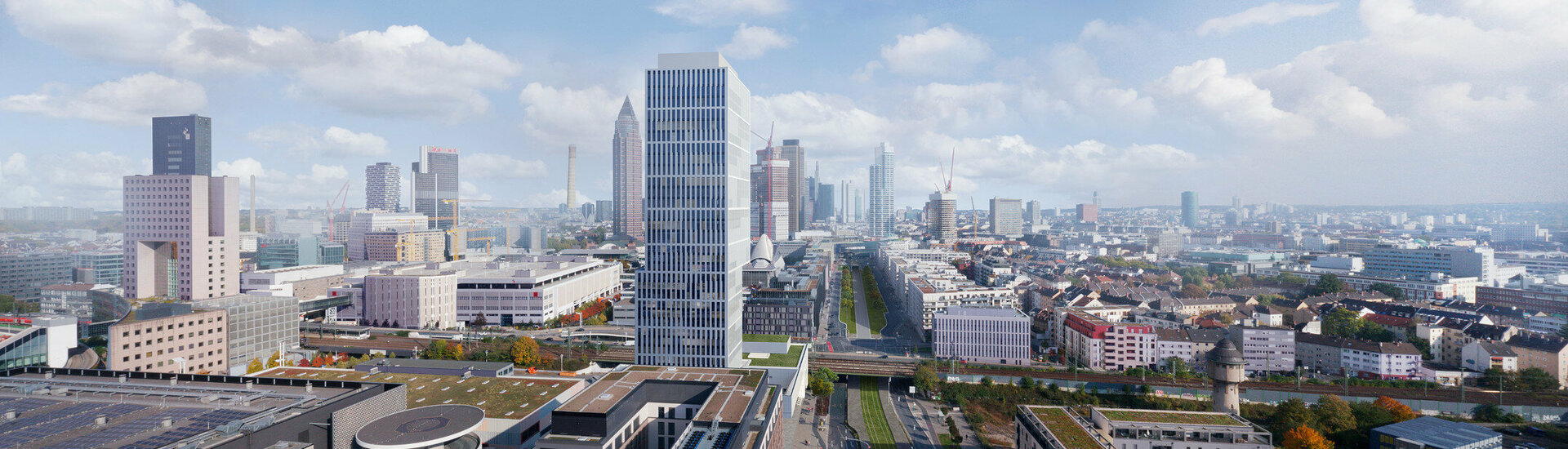 ATLANTIC Hotel Frankfurt Skyline View