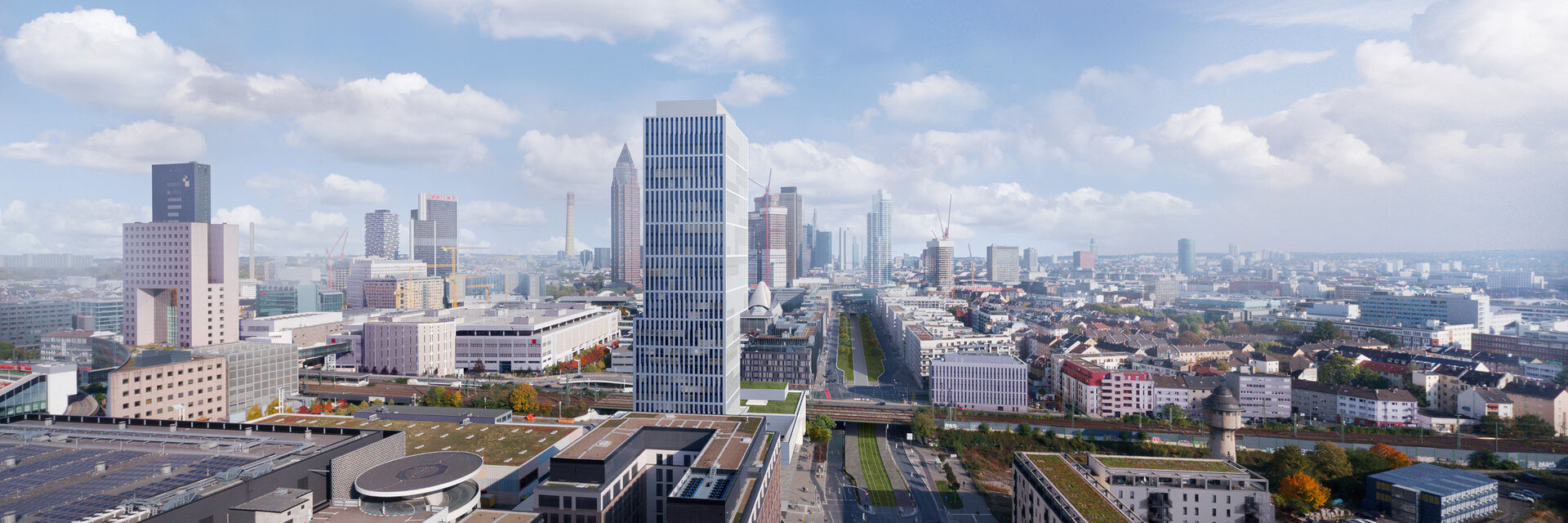 ATLANTIC Hotel Frankfurt Skyline View