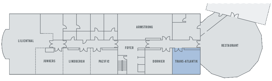 Grundriss Veranstaltungsebene