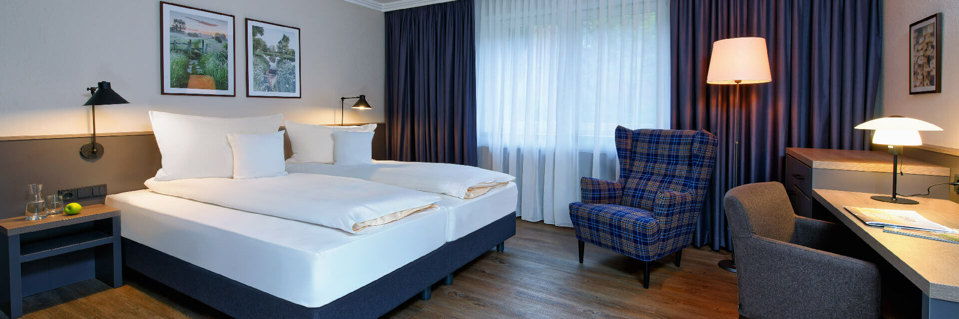 Comfort Plus Doppelzimmer im ATLANTIC Hotel Landgut Horn