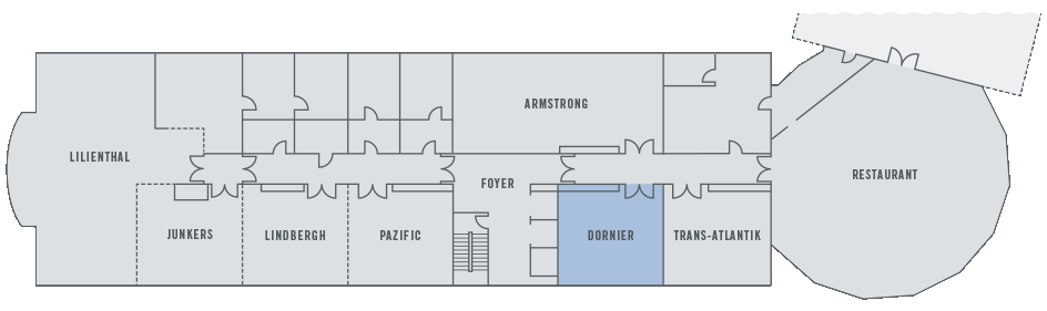 Grundriss Veranstaltungsebene