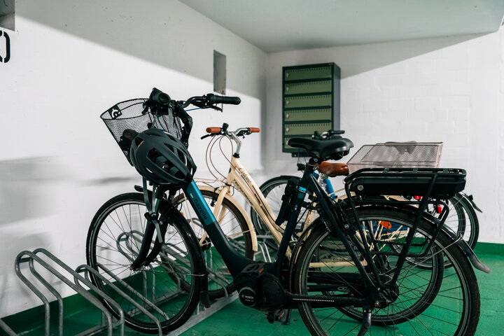 ATLANTIC Hotel Landgut Horn Abstellbereich in der hoteleigenen Tiefgarage