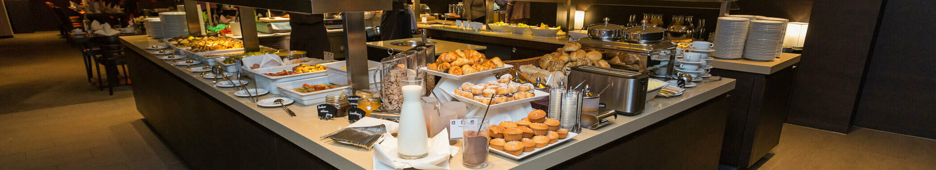 Großzügiges Frühstücksbuffet im ATLANTIC Grand Hotel Bremen
